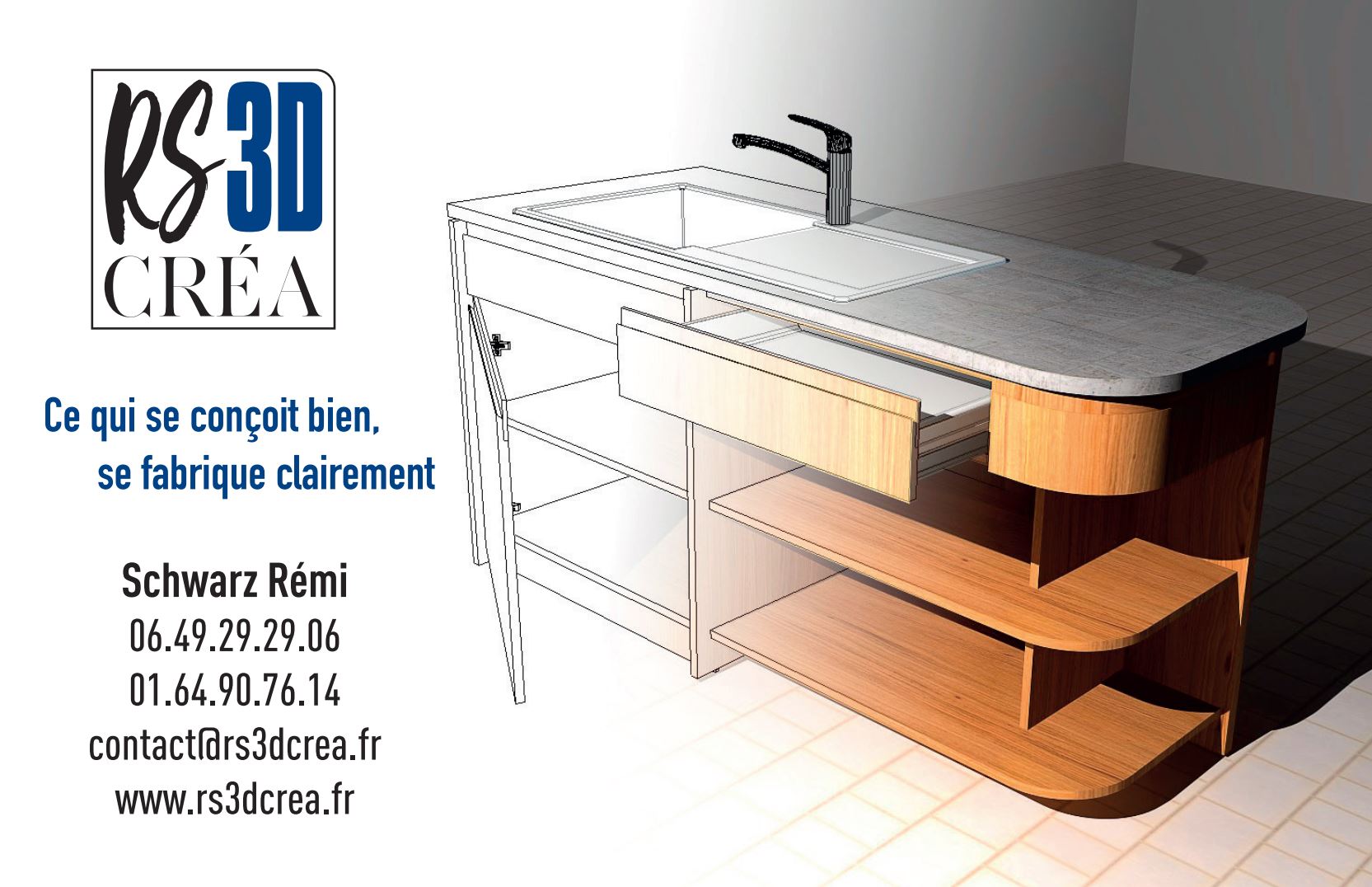 RS 3D Créa Ce qui se conçoit bien, se fabrique clairement